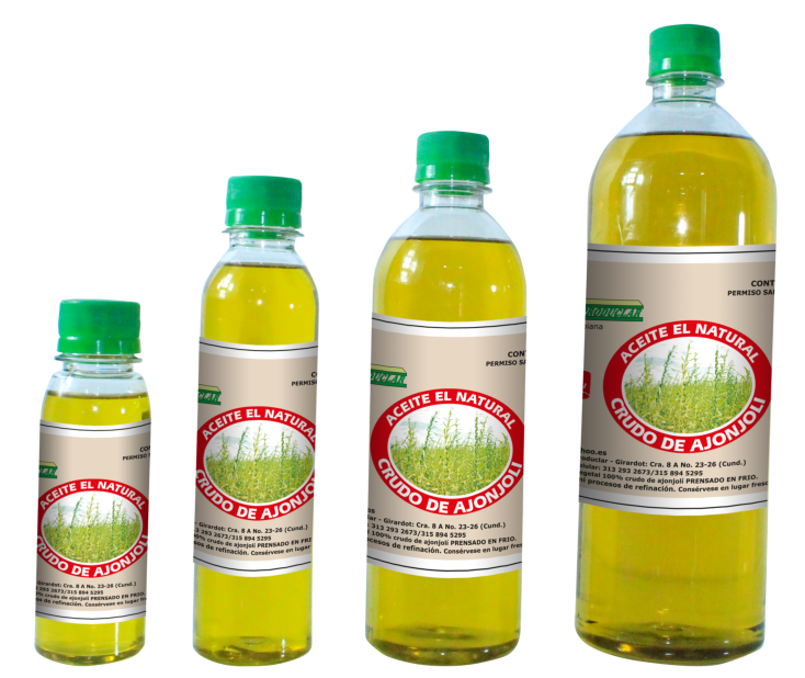 Sesame oil pure bottle Organic cold pressed